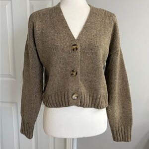 Halston Sweater Taupe Size S